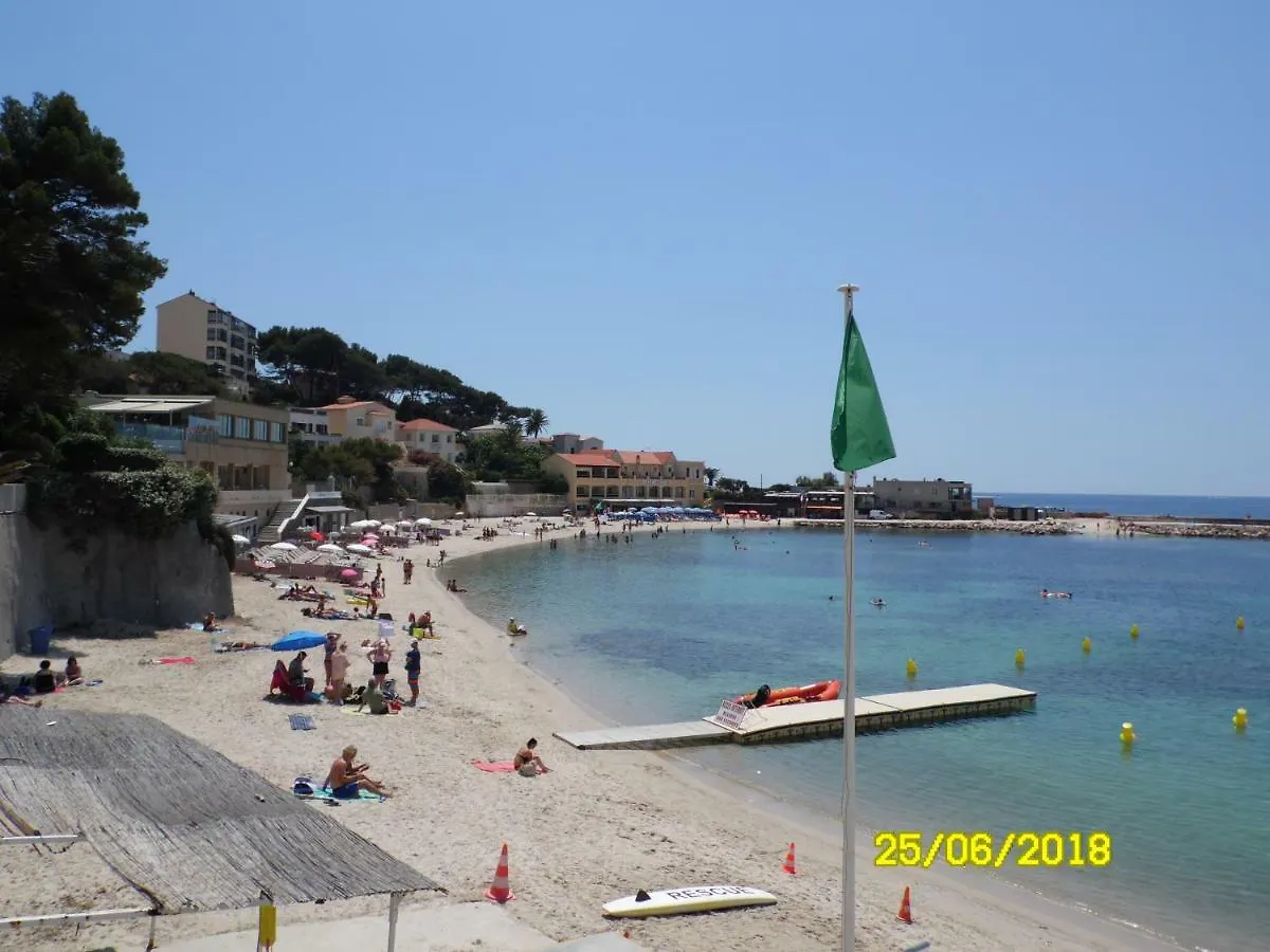 T1 De Charme Terrasse Vue Mer Bandol 0*,